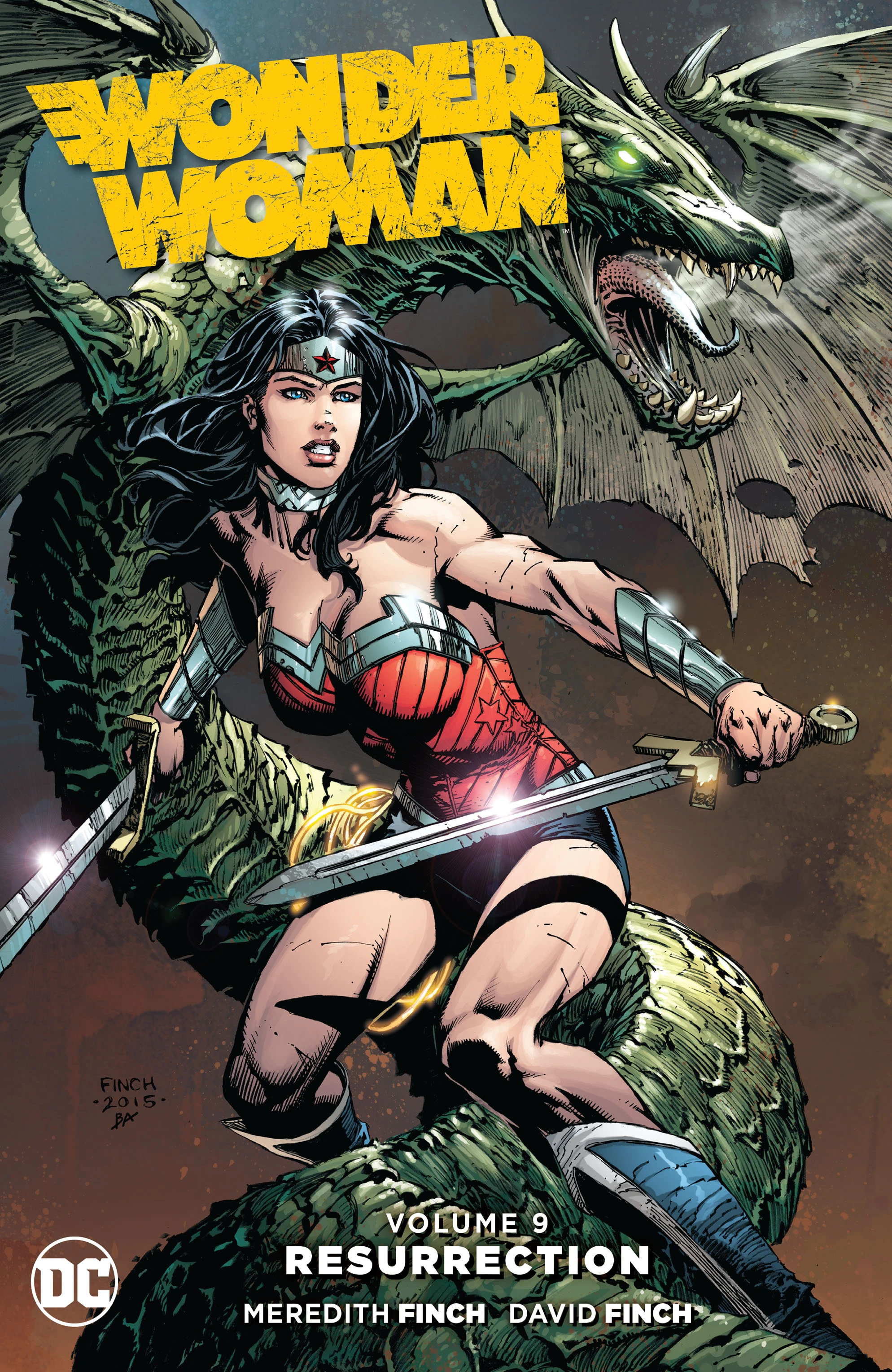 Wonder Woman Vol. 9: Resurrection (DC, 2018) cover